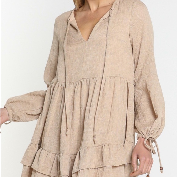 Cary’s Dress - Beige - Picture 5 of 8